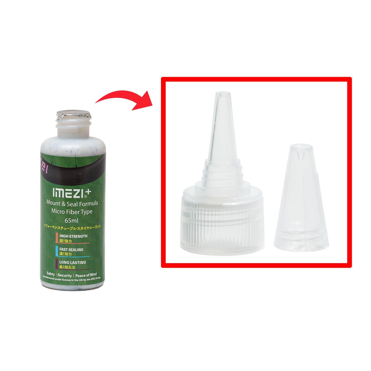 IMEZI+ タイヤシーラント 65ml